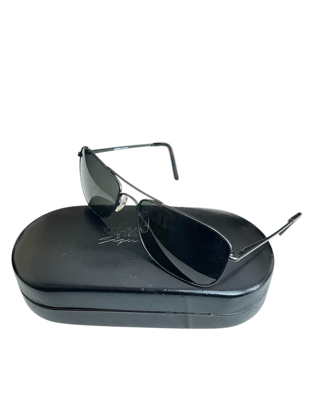 Men's Black Aviator Sunglasses - Unbranded